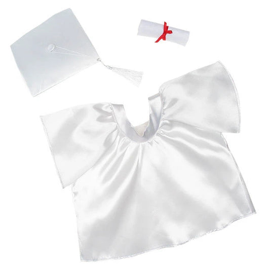 White Graduation Set 4 pc. for Stuffed Animals | Build-A-Bear® - US 2933