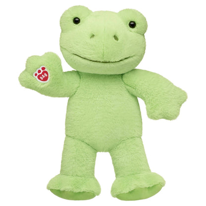 Personalized Embroidered Green Frog Plush Toy | Build-A-Bear® - US 7250