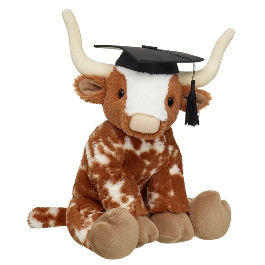 Longhorn Cow Stuffed Animal Graduation Gift Set | Build-A-Bear® - US 9209