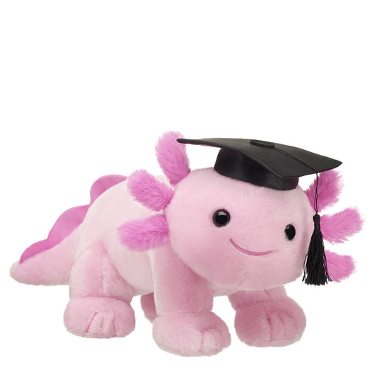 Pink Axolotl Stuffed Animal Graduation Gift Set - US 0294