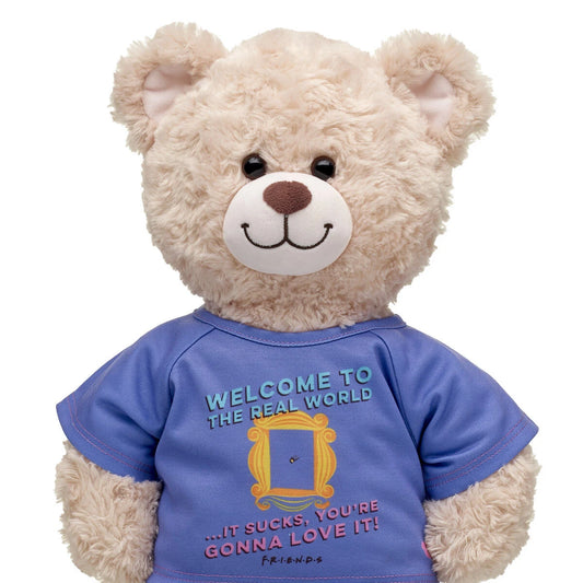 FRIENDS TV Show "Welcome to the Real World" T-Shirt for Stuffed Animals | Build-A-Bear® - US 6260