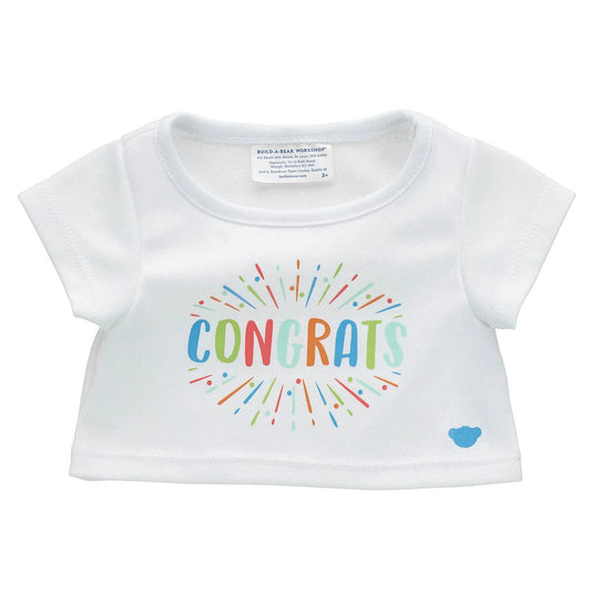 Congrats Plush Toy T-Shirt | Build-A-Bear® - US 0862