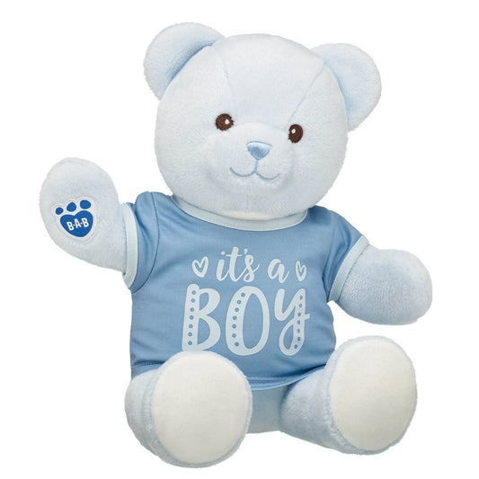 Baby Blue Teddy Bear "It's a Boy" Gift Set | Build-A-Bear® - US 2807