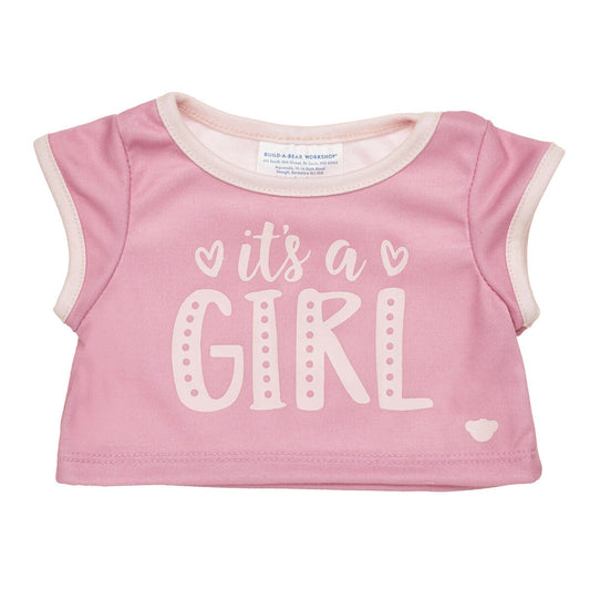It's a Girl T-Shirt for Plush Toys | Build-A-Bear® - US 1835