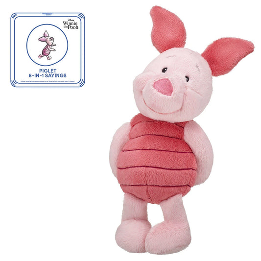 Winnie the Pooh Piglet Stuffed Animal &amp; Sound | Build-A-Bear® - US 0182