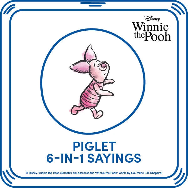 Winnie the Pooh Piglet Stuffed Animal &amp; Sound | Build-A-Bear® - US 6057