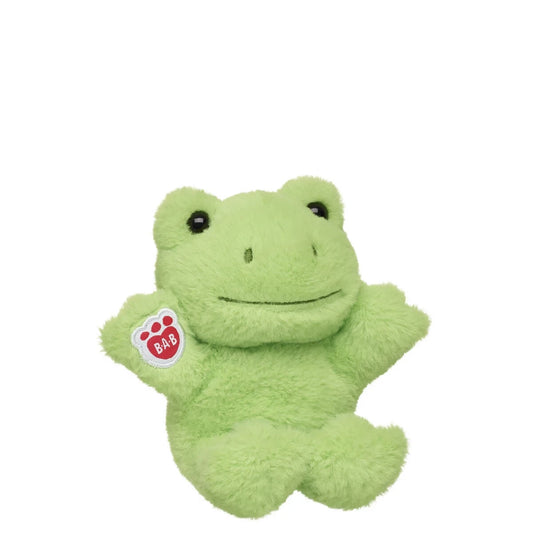 Build-A-Bear Mini Beans Spring Green Frog Stuffed Animal - US 2886