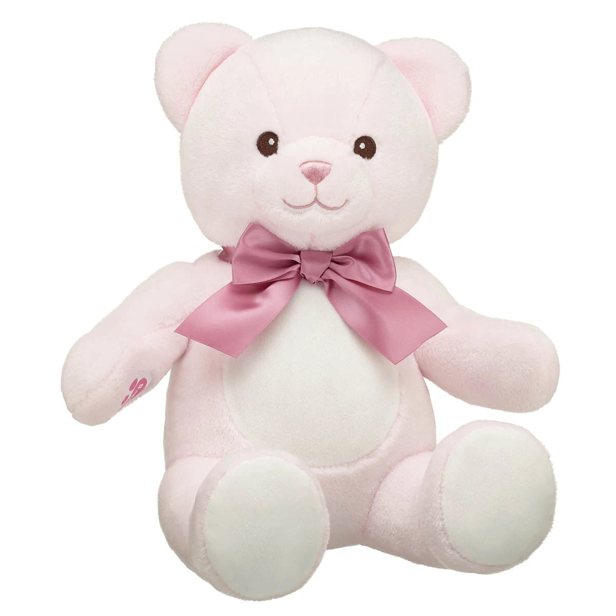 Baby Pink Teddy Bear with Gifting Bow | Build-A-Bear® - US 7569