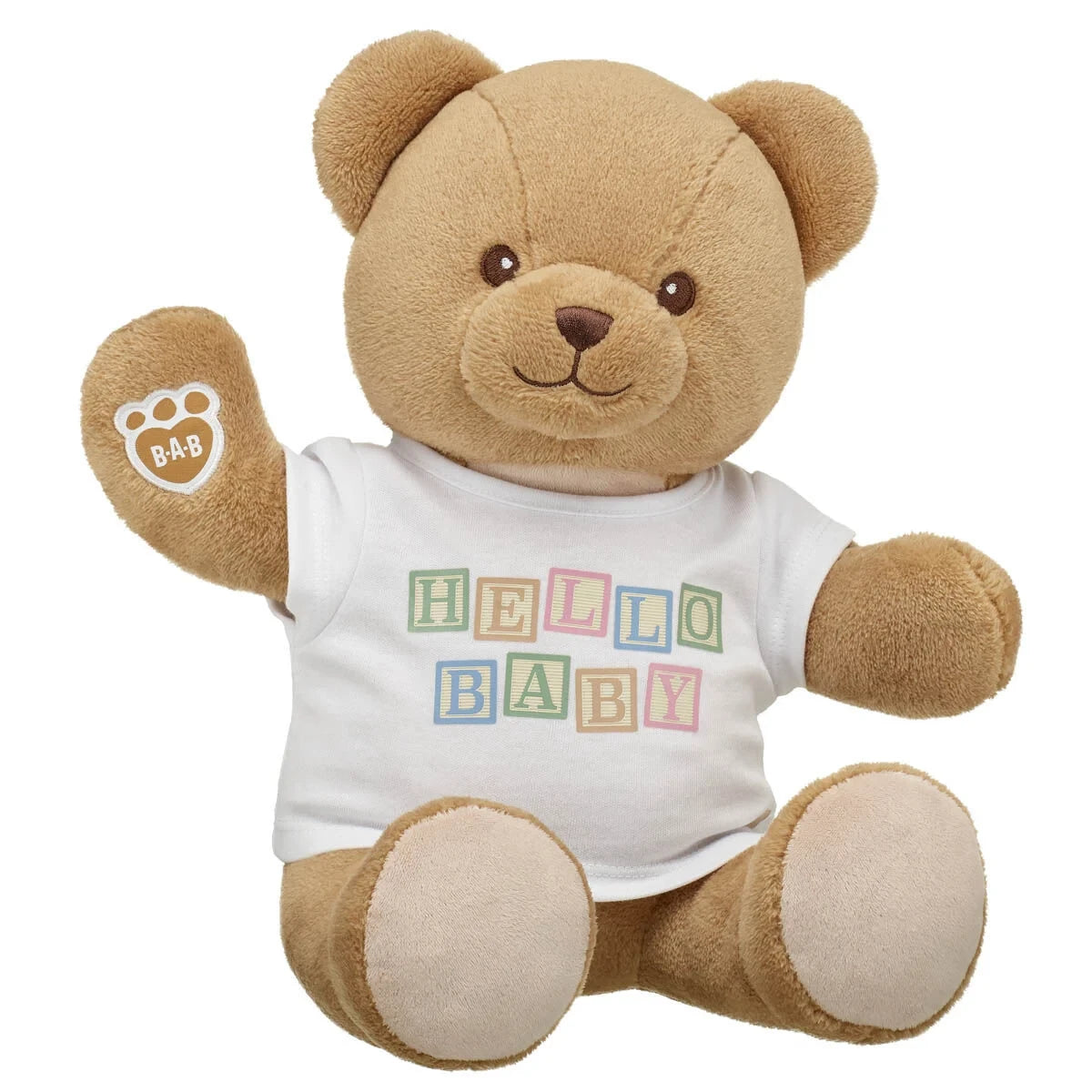 Baby Brown Teddy Bear "Hello Baby" Gift Set | Build-A-Bear® - US 8340