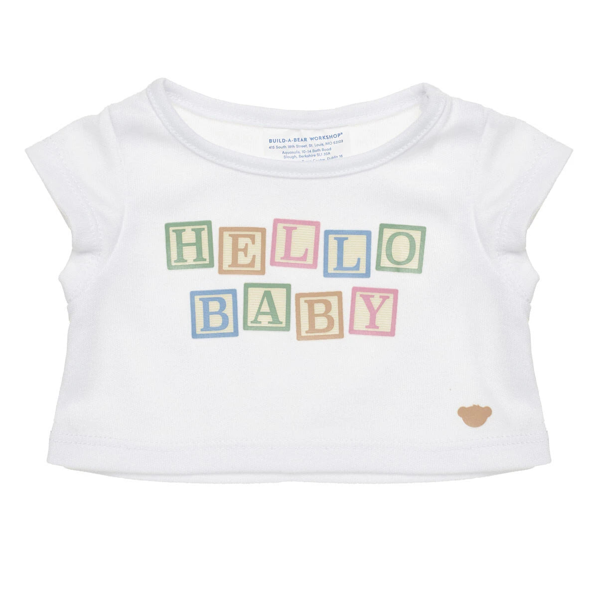 Baby Brown Teddy Bear "Hello Baby" Gift Set | Build-A-Bear® - US 8340