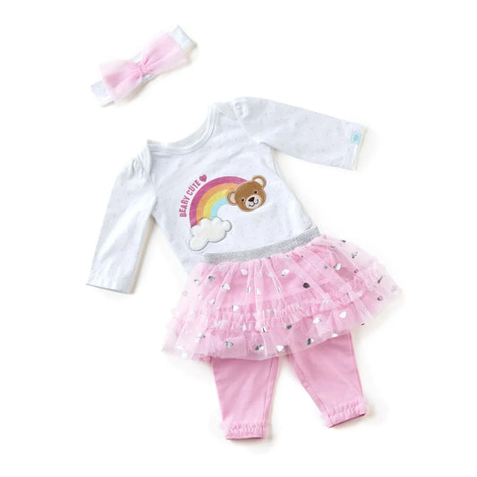 Pink Baby Tutu Outfit - Size 6 Months | Build-A-Bear® - US 2009