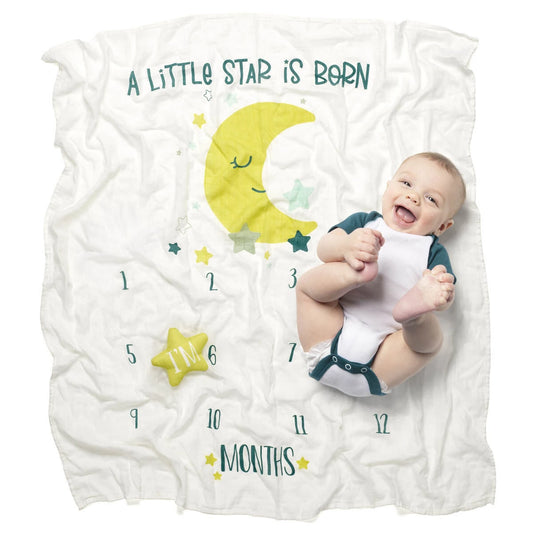 Monthly Milestone Baby Blanket | Build-A-Bear® - US 0173