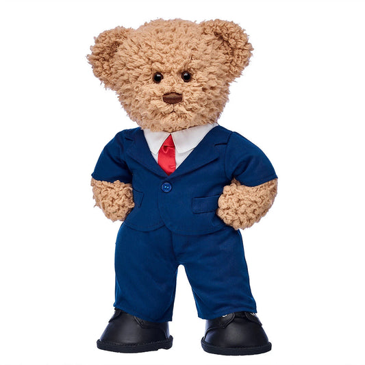 Timeless Teddy Bear Business Suit Gift Set | Build-A-Bear® - US 6403