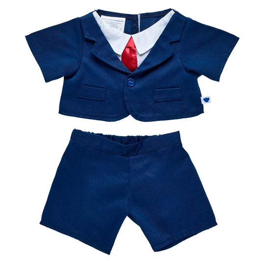 Navy Business Suit 2 pc. for Stuffed Animals | Build-A-Bear® - US 8390
