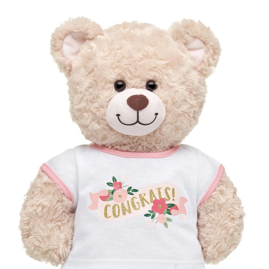 Floral Congrats T-Shirt for Stuffed Animals | Build-A-Bear® - US 3120
