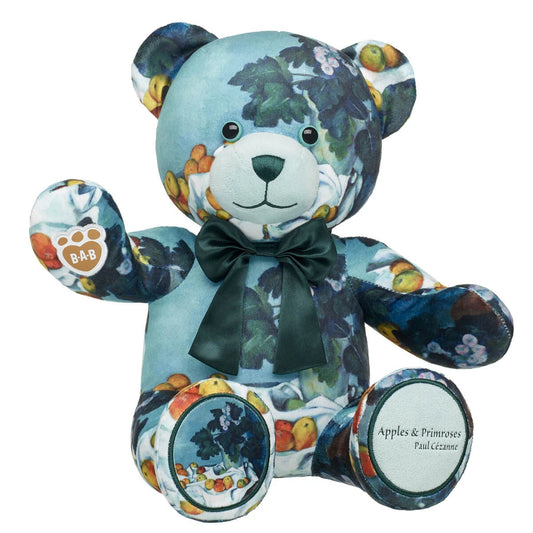 Cézanne Still Life Painting Teddy Bear &amp; Bow | Build-A-Bear® - US 9901