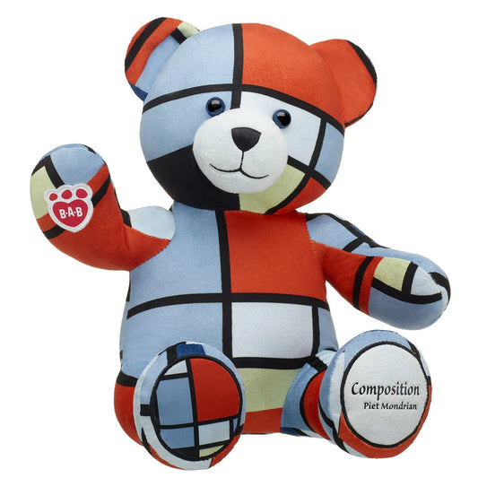 Piet Mondrian Composition Teddy Bear - US 3353