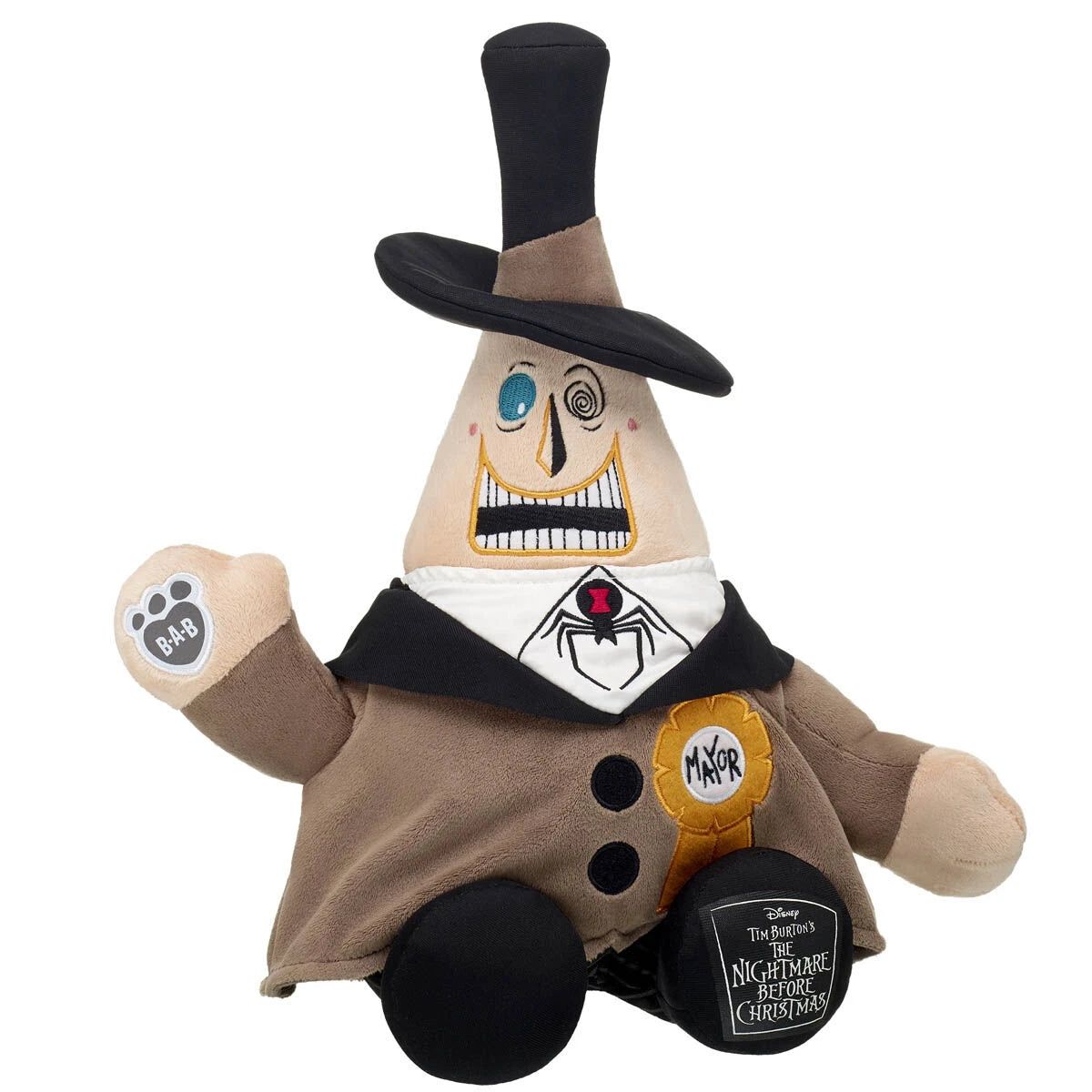 Disney Tim Burton's The Nightmare Before Christmas The Mayor Plush | Build-A-Bear® - US 8507