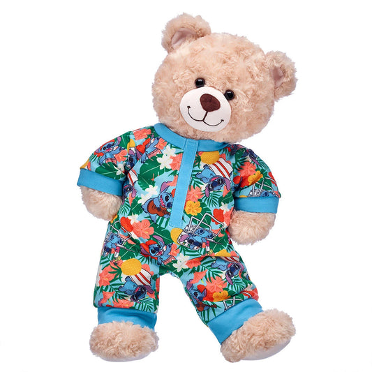 Happy Hugs Teddy Bear with Disney Stitch Sleeper Gift Set | Build-A-Bear® - US 6342