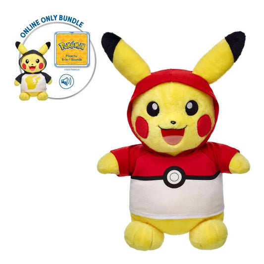 Pokémon Pikachu Plush Hoodie Bundle | Build-A-Bear® - US 8455