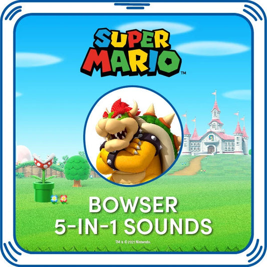 Super Mario Bowser 5-in-1 Sounds | Build-A-Bear - US 6161
