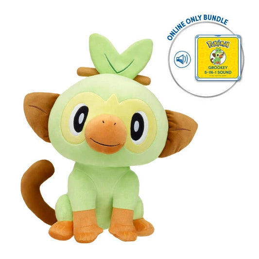 Pokémon Grookey Plush Bundle | Build-A-Bear® - US 4831