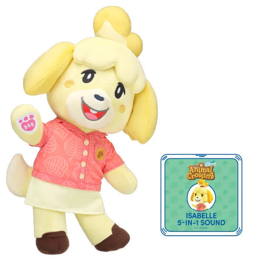 Animal Crossing™: New Horizons Cute Isabelle Gift Set | Build-A-Bear® - US 1829