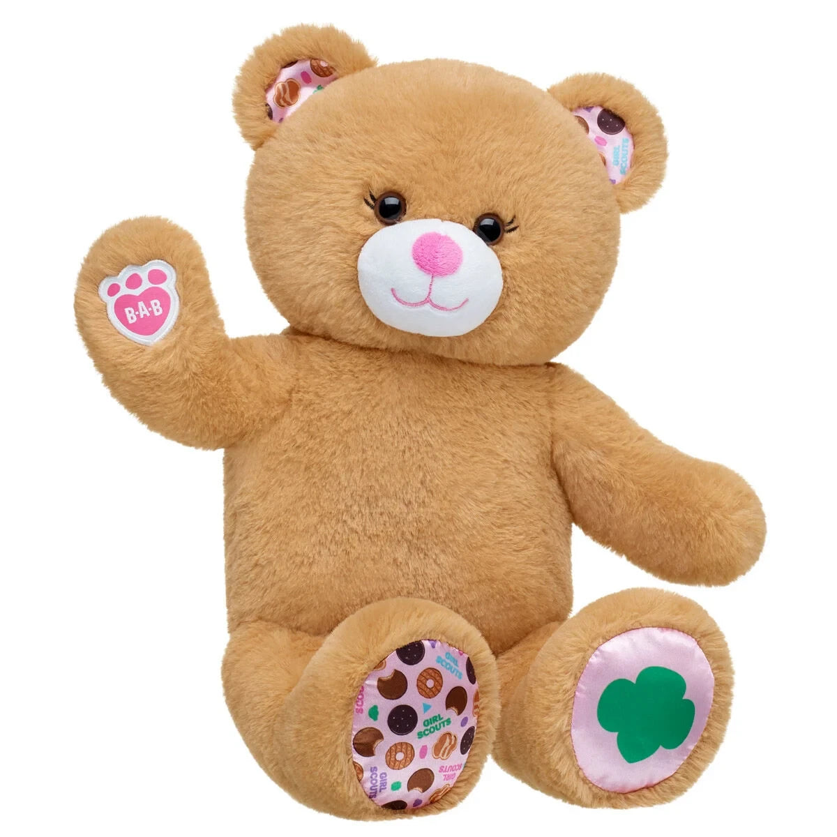 Girl Scout Cookie Teddy Bear Junior Gift Set w/ Bows | BAB - US 4921