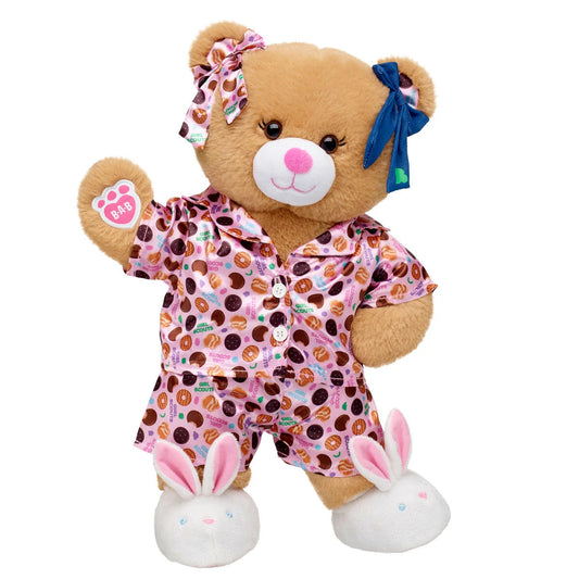 Girl Scout Cookie Teddy Bear Pajama Gift Set w/ Bows | BAB - US 1123