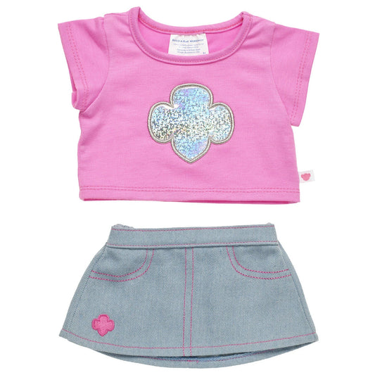 Girl Scout Trefoil Skirt Set for Plush Toys | Build-A-Bear® - US 1250