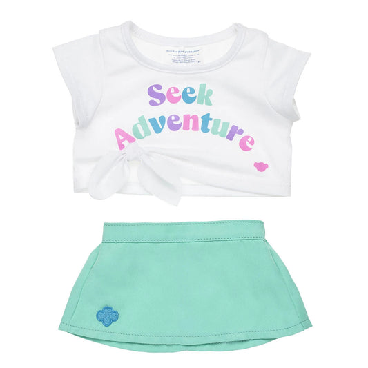 Girl Scout "Seek Adventure" Skirt Set for Stuffed Animals | Build-A-Bear® - US 0011