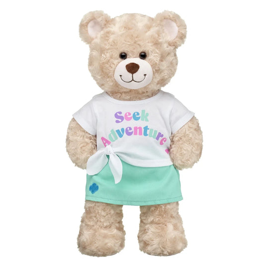 Girl Scout "Seek Adventure" Skirt Set for Stuffed Animals | Build-A-Bear® - US 0011