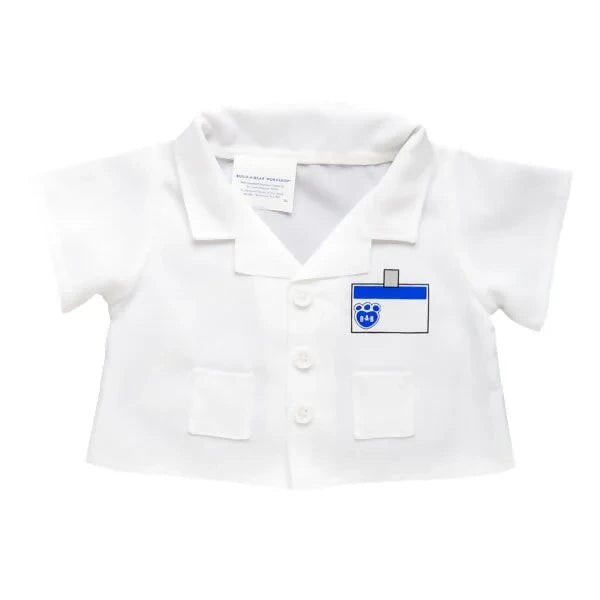 White Lab Coat for Stuffed Animals| Build-A-Bear® - US 3570