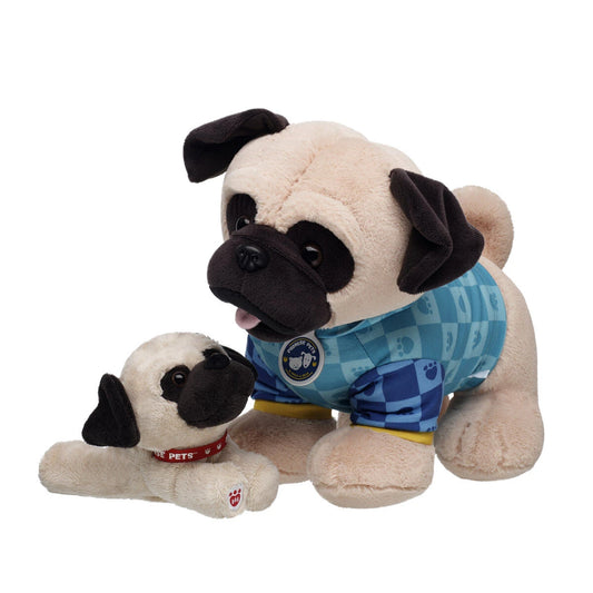 Promise Pets Pug Stuffed Animal Mini Beans Gift Set | BAB - US 8561