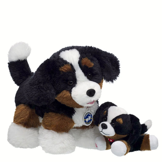 Promise Pets Bernese Mountain Dog Stuffed Animal Mini Beans Gift Set | Build-A-Bear - US 5308