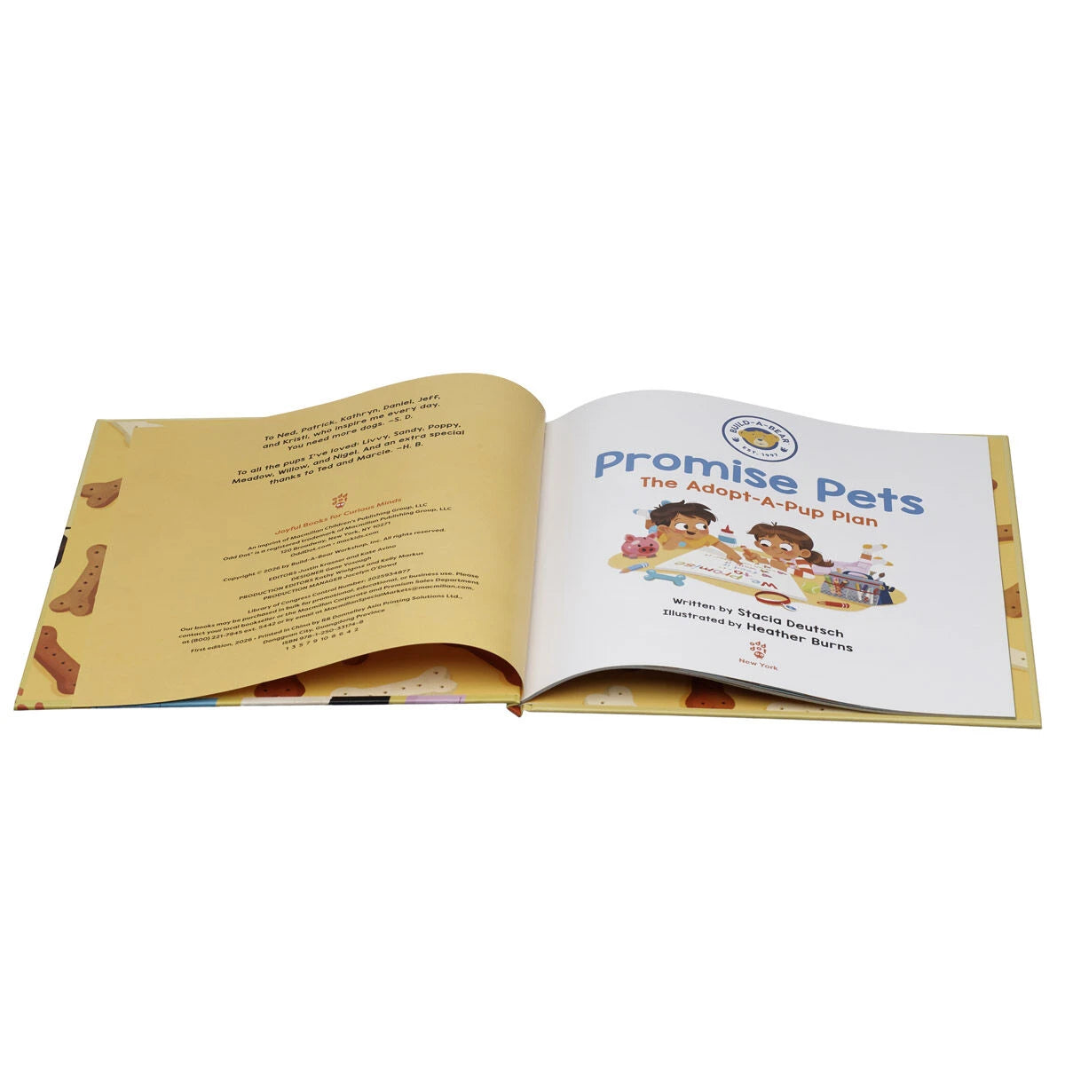 "Promise Pets: The Adopt-A-Pup Plan" Book | BAB - US 4047