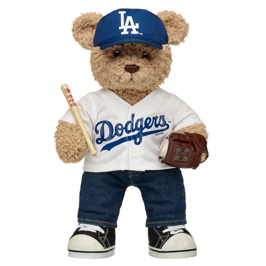 Los Angeles Dodgers™ Teddy Bear Gift Set | Build-A-Bear® - US 8364