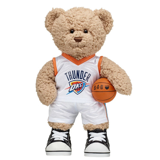 Oklahoma City Thunder Basketball Teddy Bear Gift Set | Build-A-Bear® - US 7358