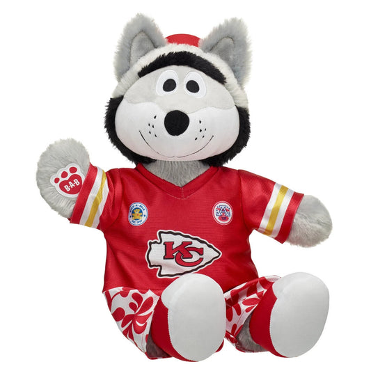 KC Wolf Plush for Kansas City Chiefs Fans | Build-A-Bear® - US 6099