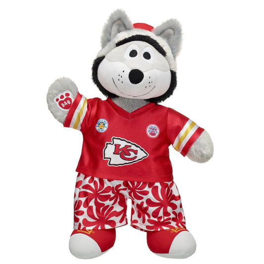 KC Wolf Plush for Kansas City Chiefs Fans | Build-A-Bear® - US 6099