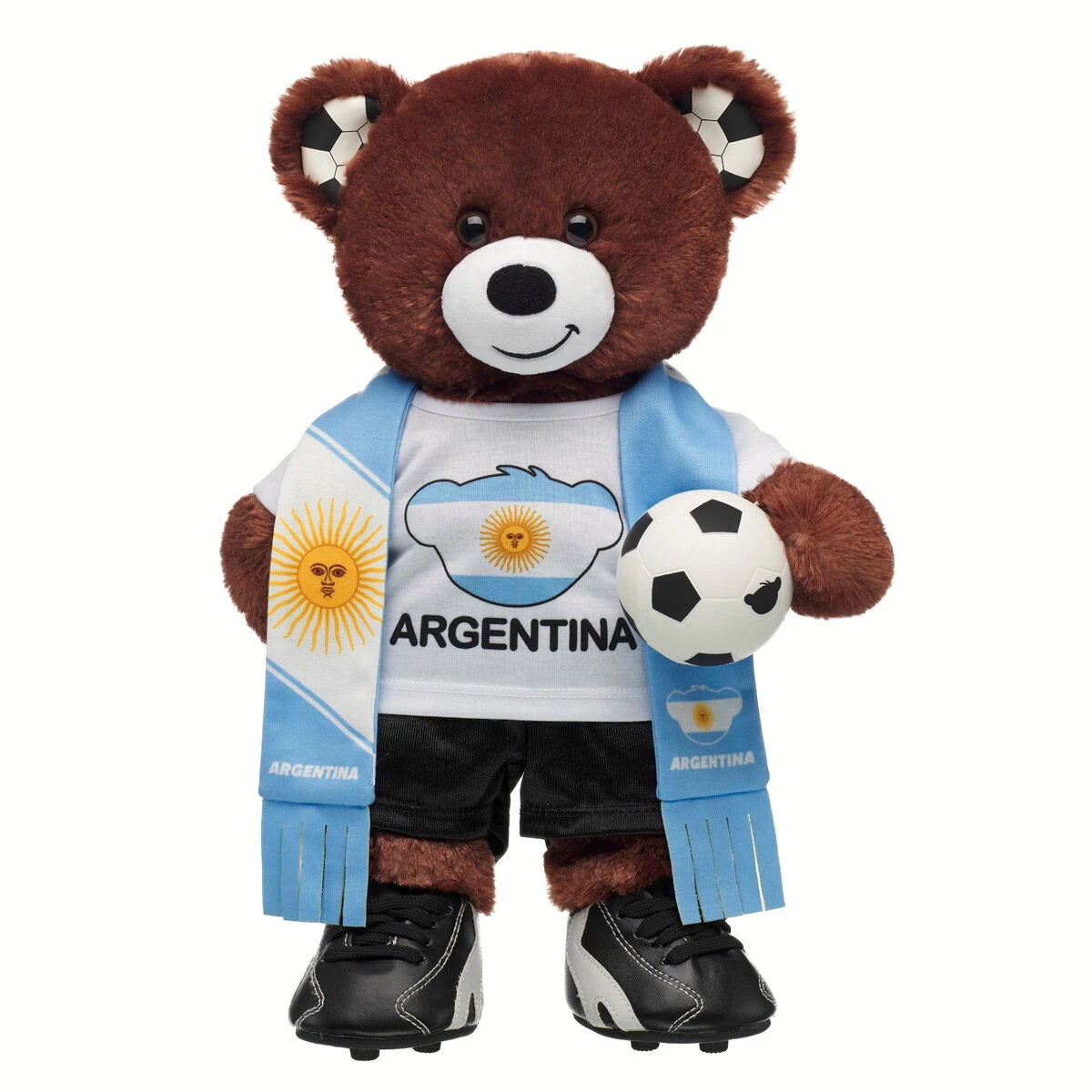 Let's Goal Bear Argentina Gift Set | Build-A-Bear - US 6729