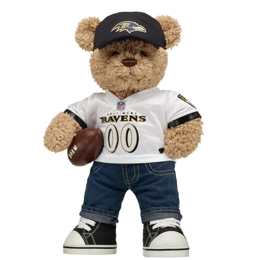 Baltimore Ravens Timeless Teddy Bear Football Gift Set - US 9495