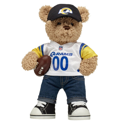 Los Angeles Rams Timeless Teddy Bear Football Gift Set - US 0847