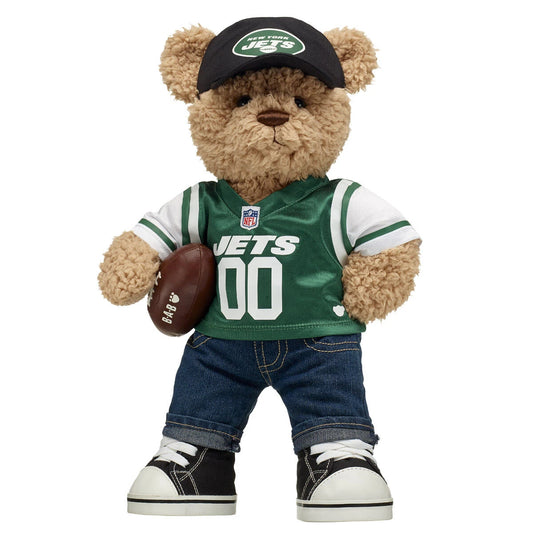 New York Jets Timeless Teddy Bear Football Gift Set - US 3454