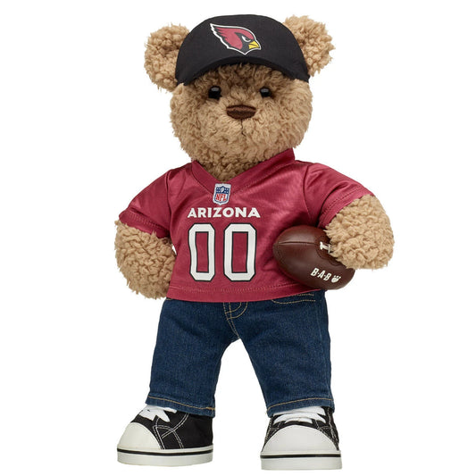 Arizona Cardinals Timeless Teddy Bear Football Gift Set - US 9429