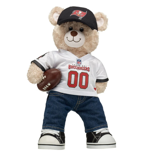 Tampa Bay Buccaneers Happy Hugs Teddy Bear Football Gift Set - US 8417
