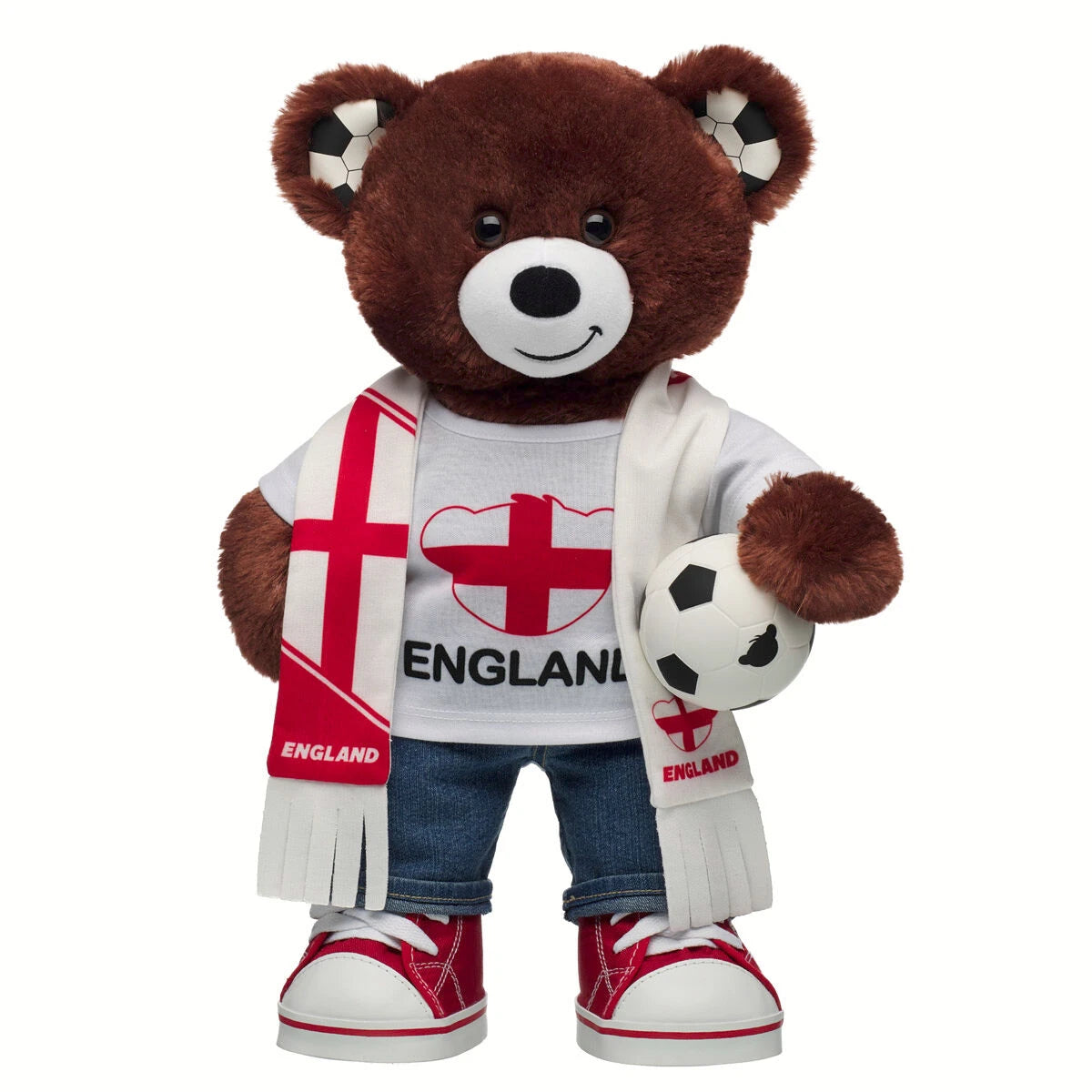 Let's Goal Bear England Gift Set | Build-A-Bear - US 0252