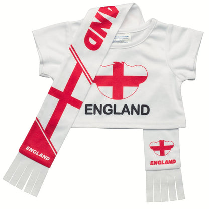 Let's Goal Bear England Gift Set | Build-A-Bear - US 0252