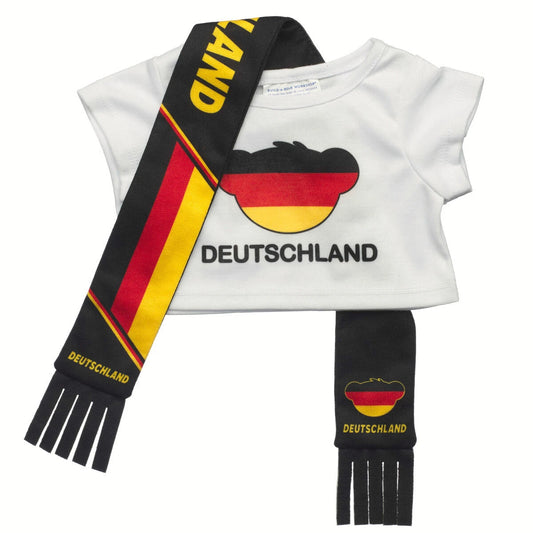 Germany Scarf &amp; T-Shirt Set | Build-A-Bear - US 7297