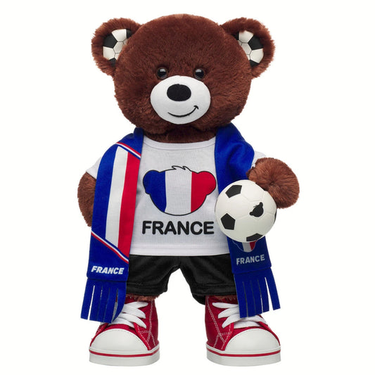 Let's Goal Bear France Gift Set | Build-A-Bear - US 7325